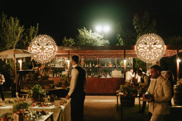 RB200004 luminarie matrimonio giardino