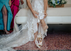 bride in italy